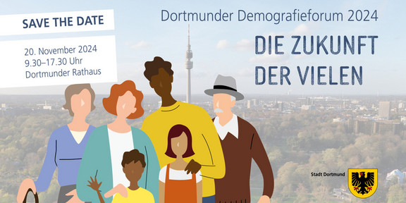 Einladungskarte zum Dortmunder Demografieforum 2024 Einladungskarte zum Dortmunder Demografieforum 2024.