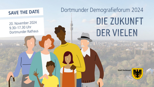 Einladungskarte zum Dortmunder Demografieforum 2024 Einladungskarte zum Dortmunder Demografieforum 2024.