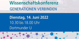 Flyer of the event with information and picture of the Dortmunder U