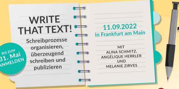 Offenes Notizbuch