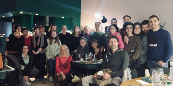 Group photo from the ArtE project meeting in Porto