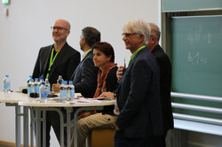 Das erste Panel im Gespräch