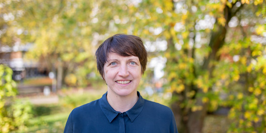 Prof. Hannah Zagel This is a portrait photo of Prof. Hannah Zagel.