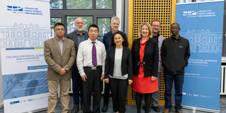In the picture you can see the current Senior Fellows at the College (left to right): Rashed Uz Zaman, Ingo Heidbrink, Qingxiu Bu, Daniel Feierstein, Tülin Şener, Lorraine Ryan, Sean Franzel, Nelson Zavale