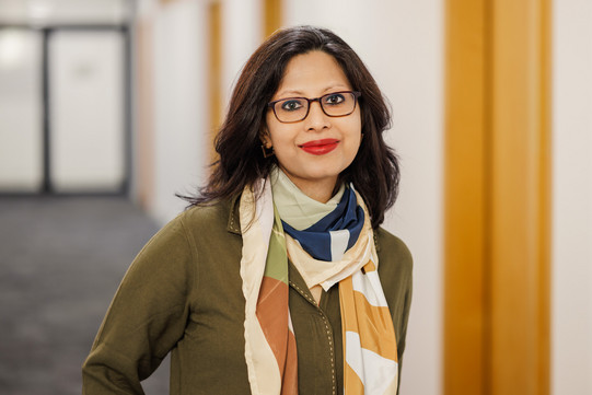 Portrait photo of Prof. Sreeparna Chattopadhyay.