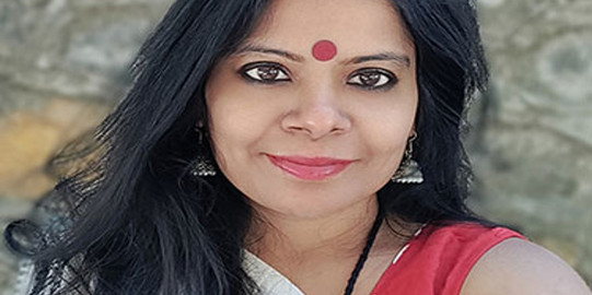 Auf dem Bild ist Assoc. Prof. Tannistha Samanta abgebildet