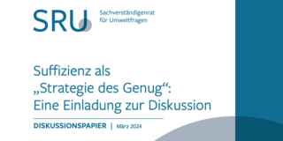 Titelblatt des SRU Diskussionspapiers