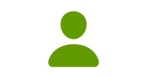 grünes Icon für Mensch